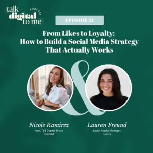 Episode with Lauren Freund Canva Social Media